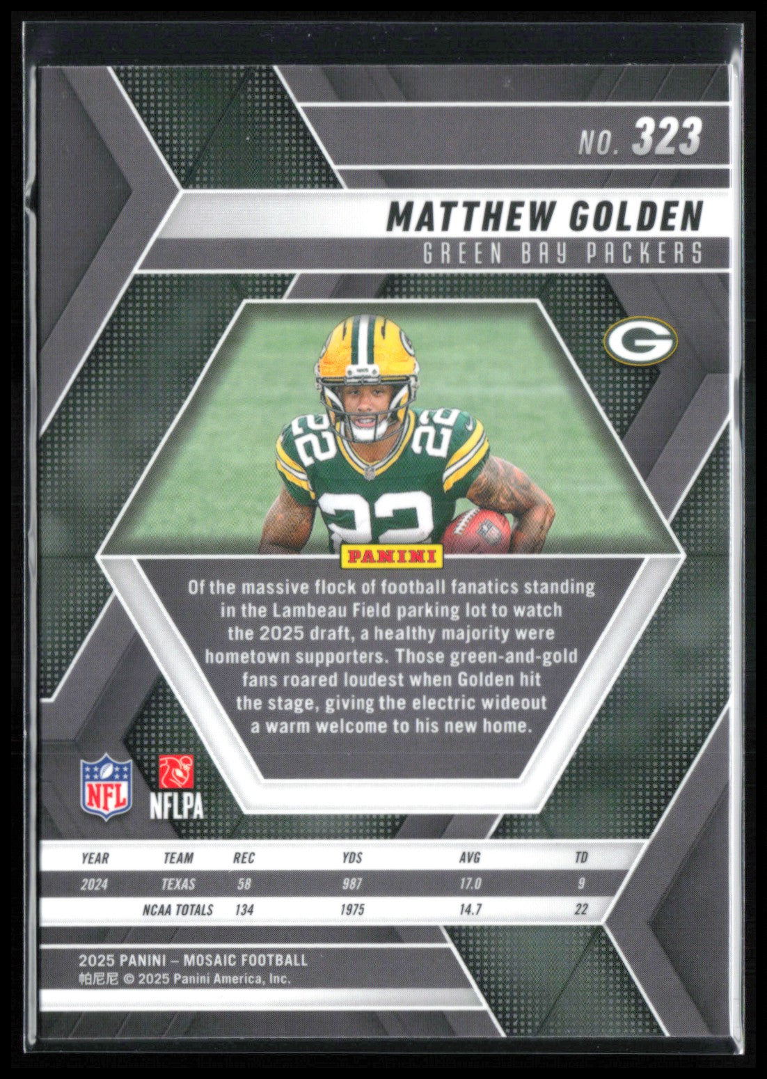 Matthew Golden RC