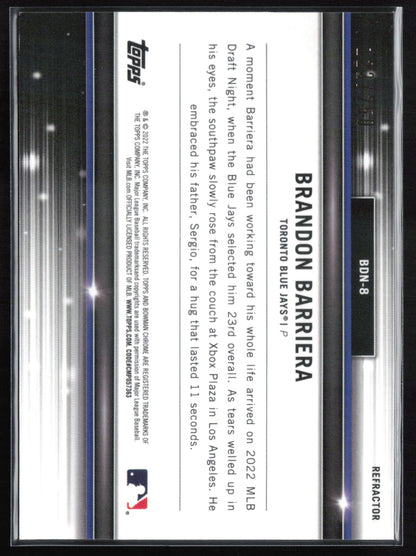 Brandon Barriera Draft 2022