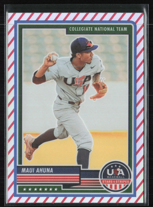 Maui Ahuna Red White Stripe