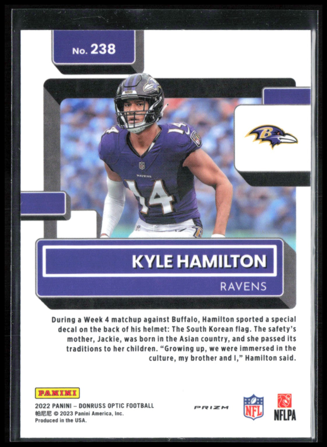 Kyle Hamilton RC Holo