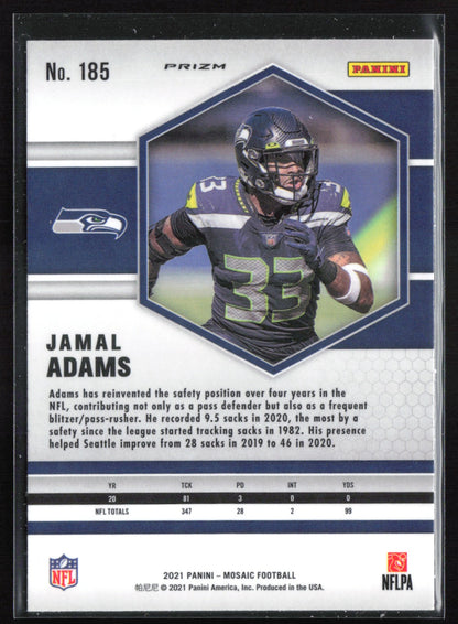 Jamal Adams Red Mosaic