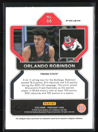 Orlando Robinson RC Blue Fast Break