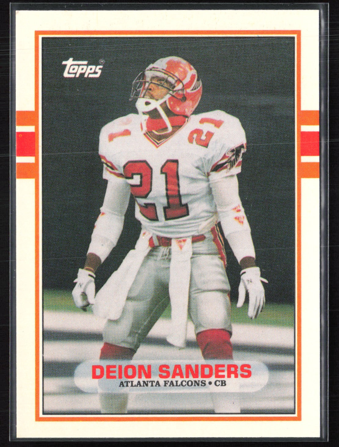 Deion Sanders 1989 Topps Traded