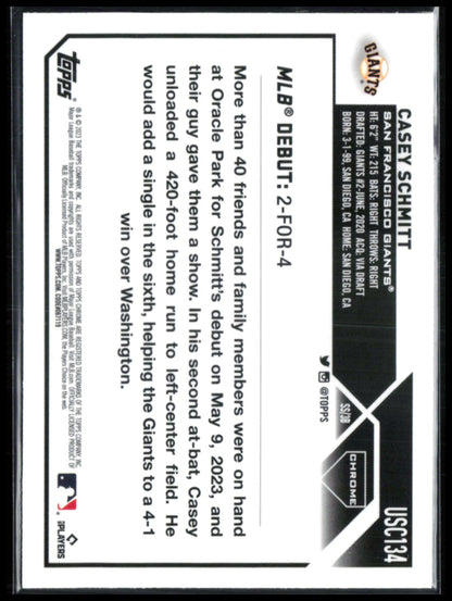 Casey Schmitt RC Refractor