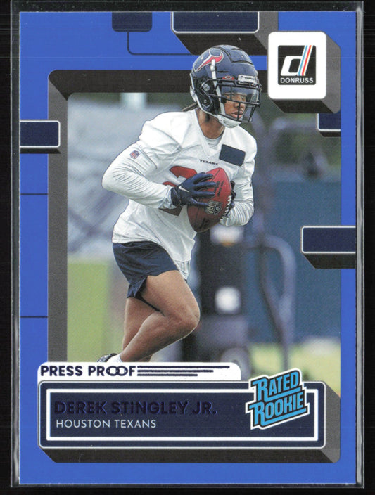 Derek Stingley Jr. RC Blue