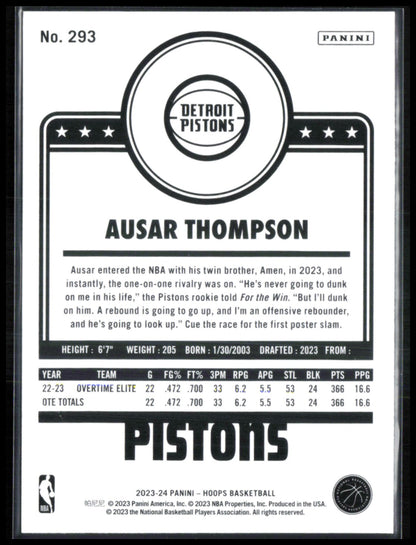 Ausar Thompson RC