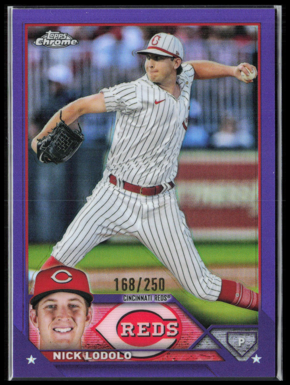 Nick Lodolo Purple Refractor /250