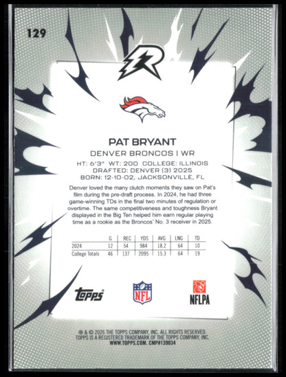 Pat Bryant RC
