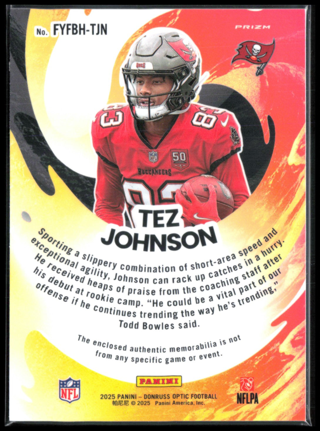 Tez Johnson RC Blue Hyper Mem