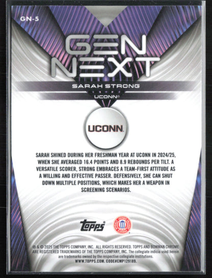 Sarah Strong Gen Next