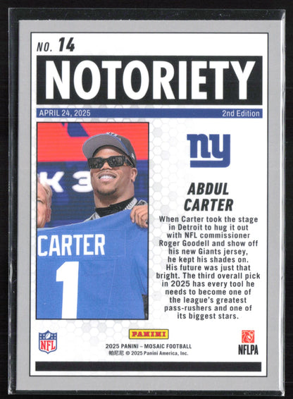 Abdul Carter RC