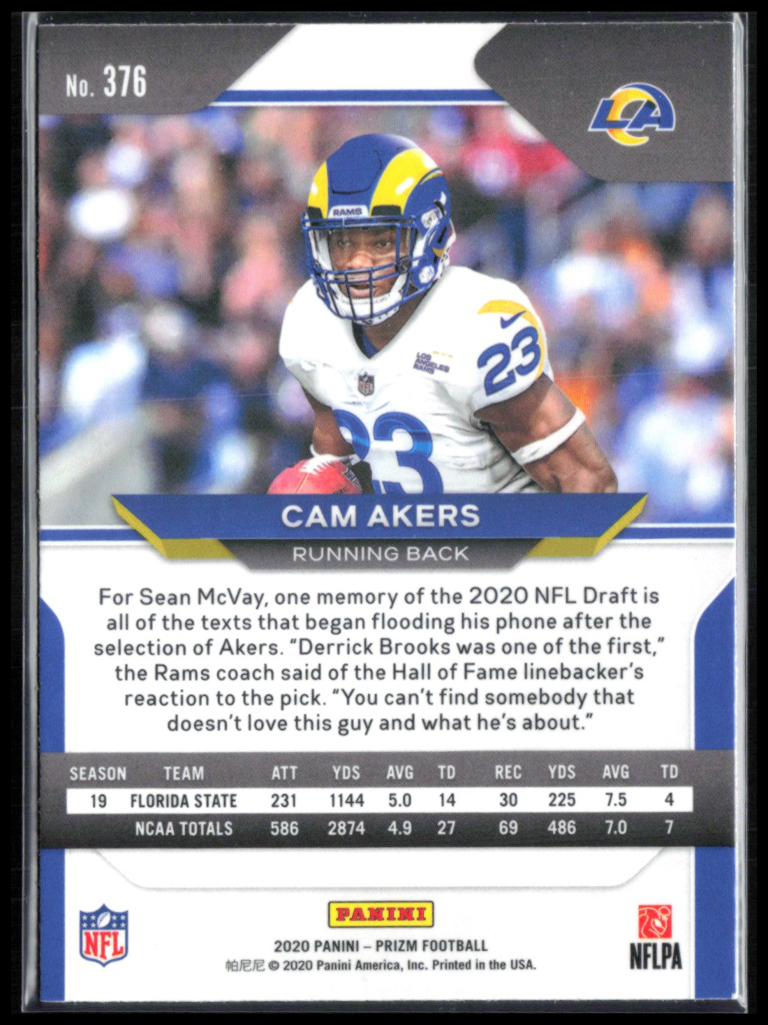 Cam Akers RC
