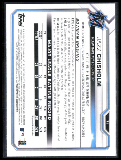 Jazz Chisholm RC