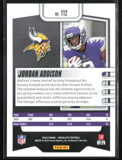 Jordan Addison RC