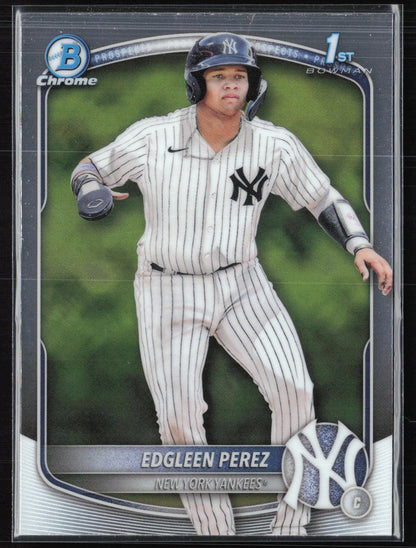 Edgleen Perez 1st Bowman Chrome