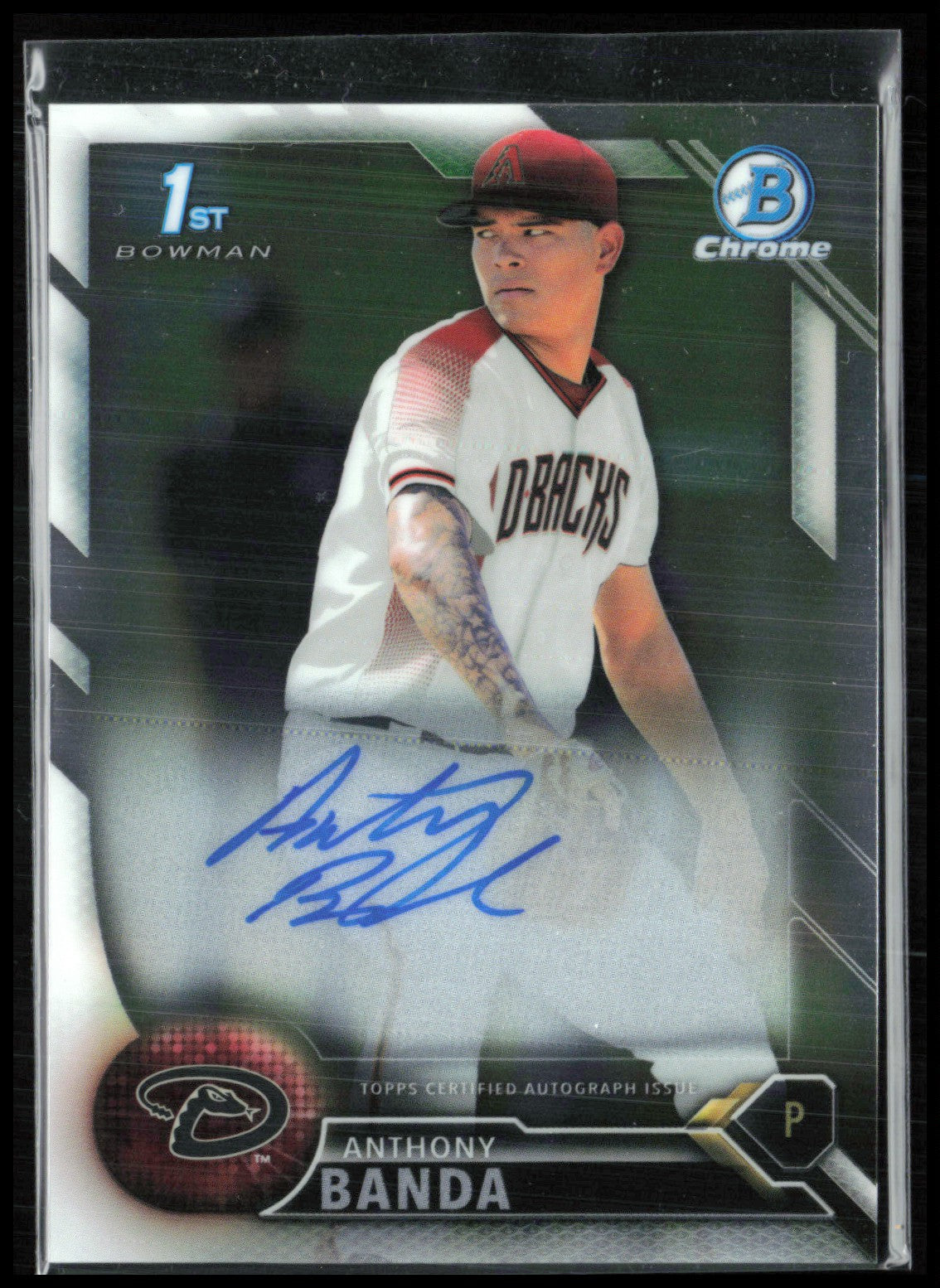 Anthony Banda 1st Bowman Auto