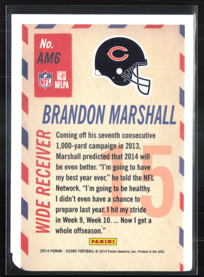 Brandon Marshall Blue Foil