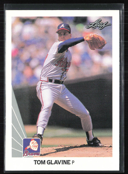 Tom Glavine 1990 Leaf