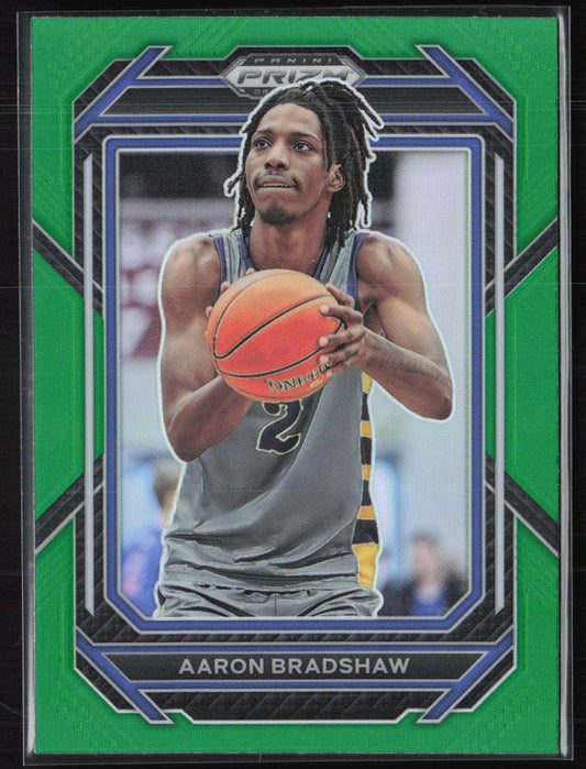 Aaron Bradshaw Green Prizm