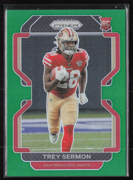 Trey Sermon RC Green