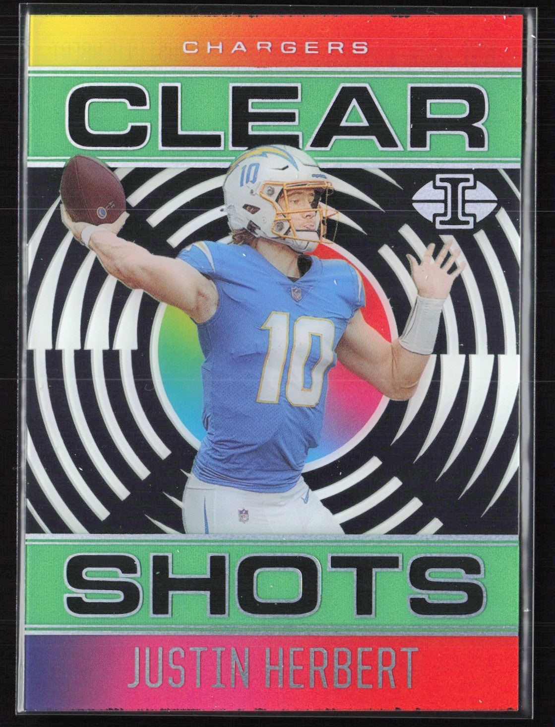 Justin Herbert Clear Shots Emerald
