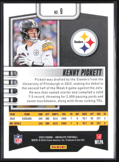Kenny Pickett Blue /99 2023 Absolute