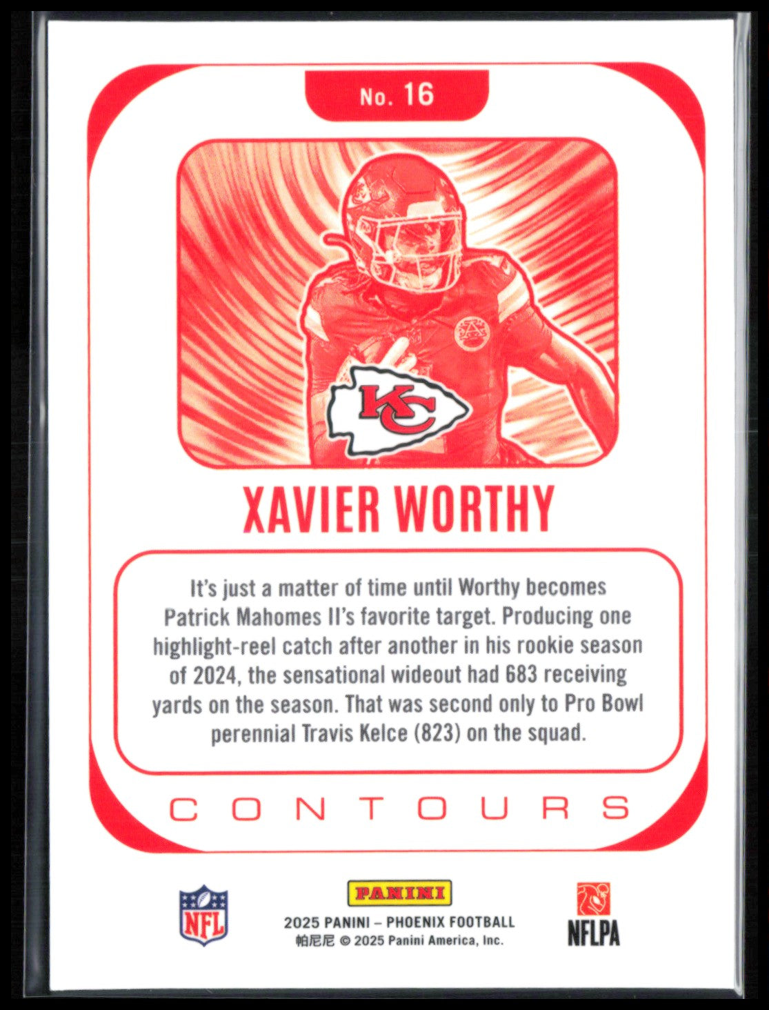 Xavier Worthy Contours Holo