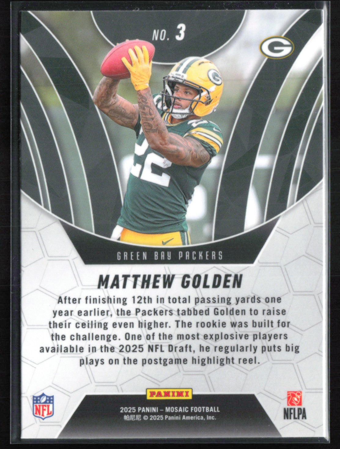Matthew Golden RC