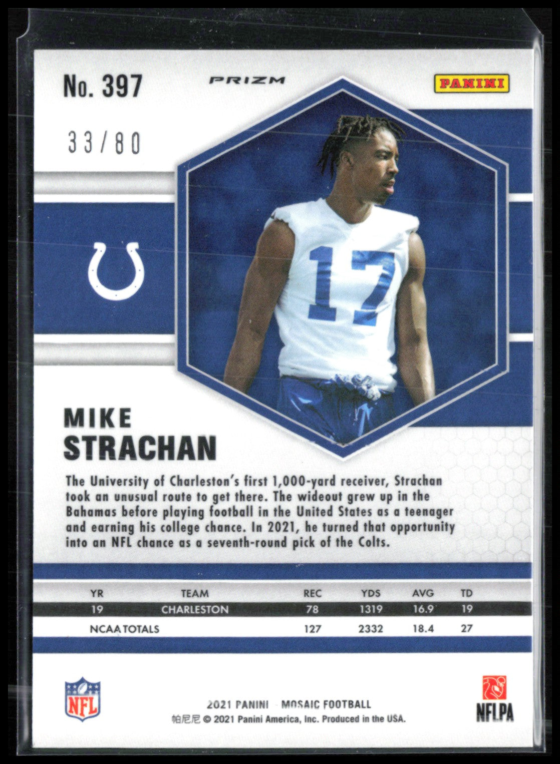 Mike Strachan RC Red Yellow Choice /80
