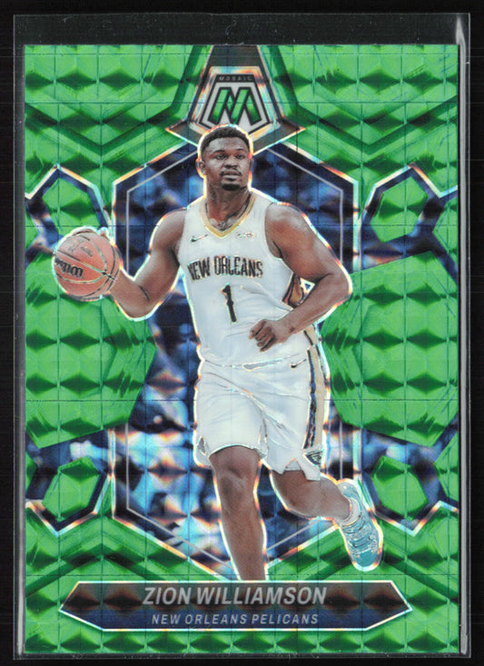Zion Williamson Green Mosaic