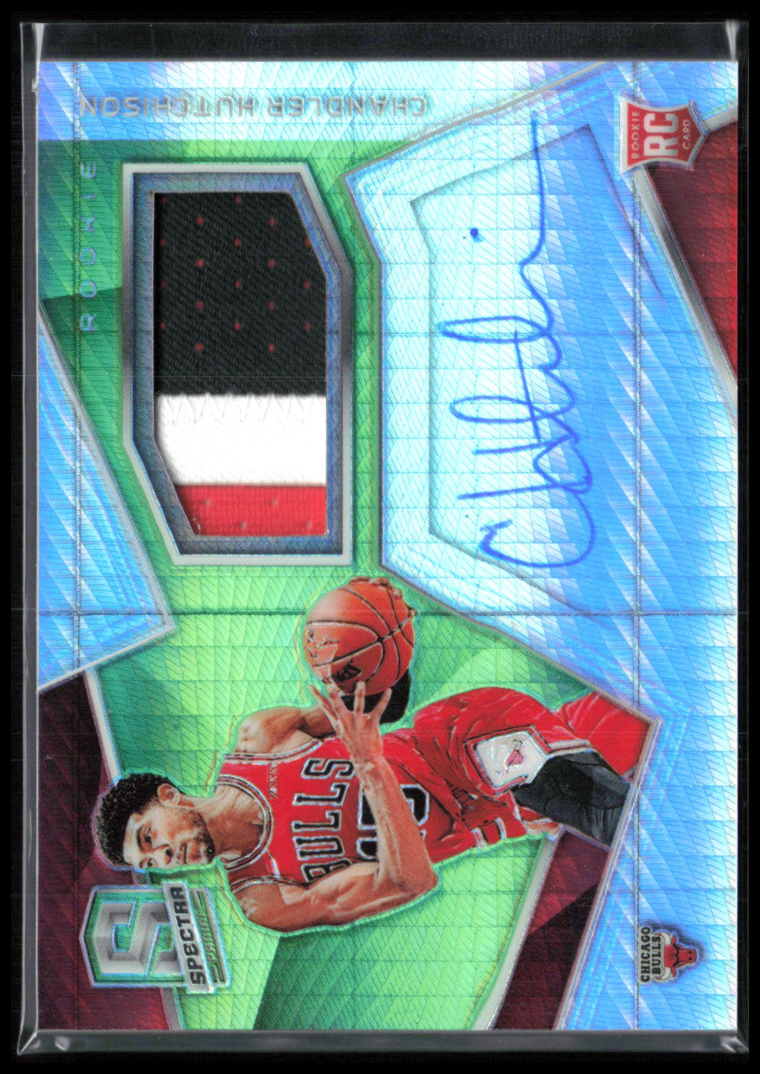 Chandler Hutchison RC Patch Auto /49 Hyper