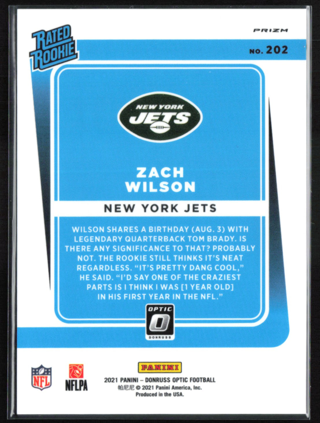 Zach Wilson RC Holo