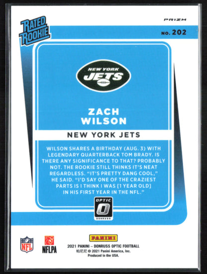 Zach Wilson RC Holo