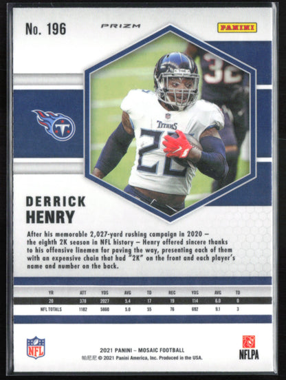 Derrick Henry Green Mosaic