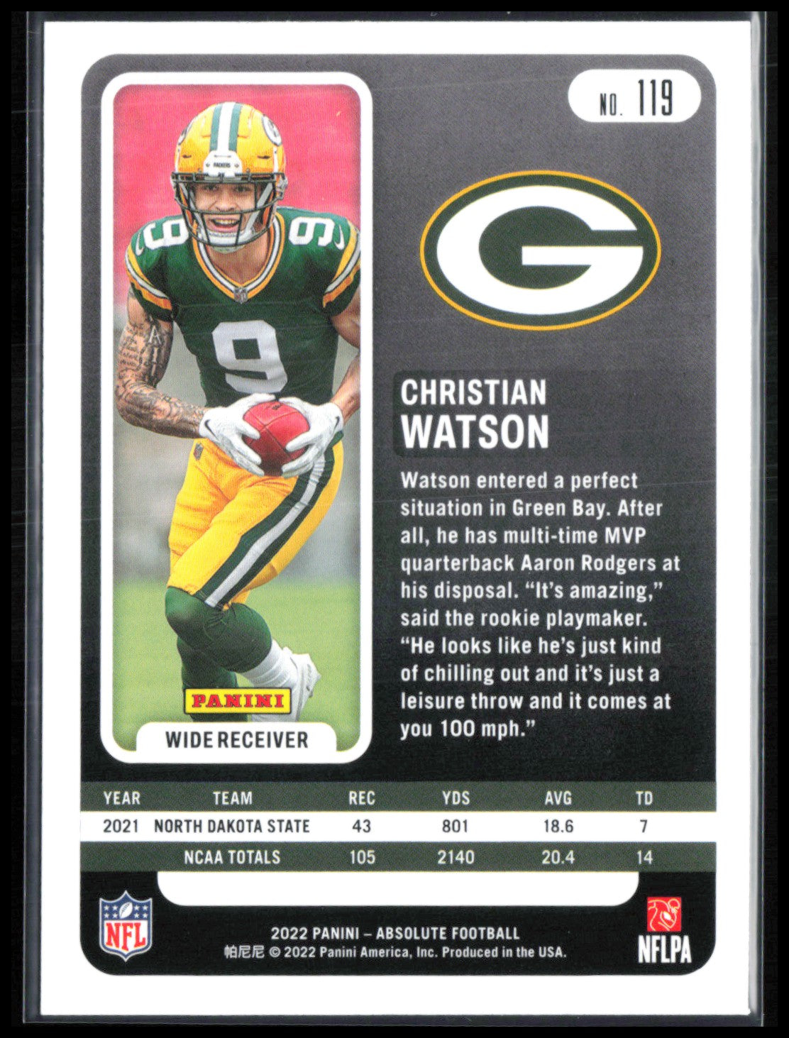 Christian Watson RC