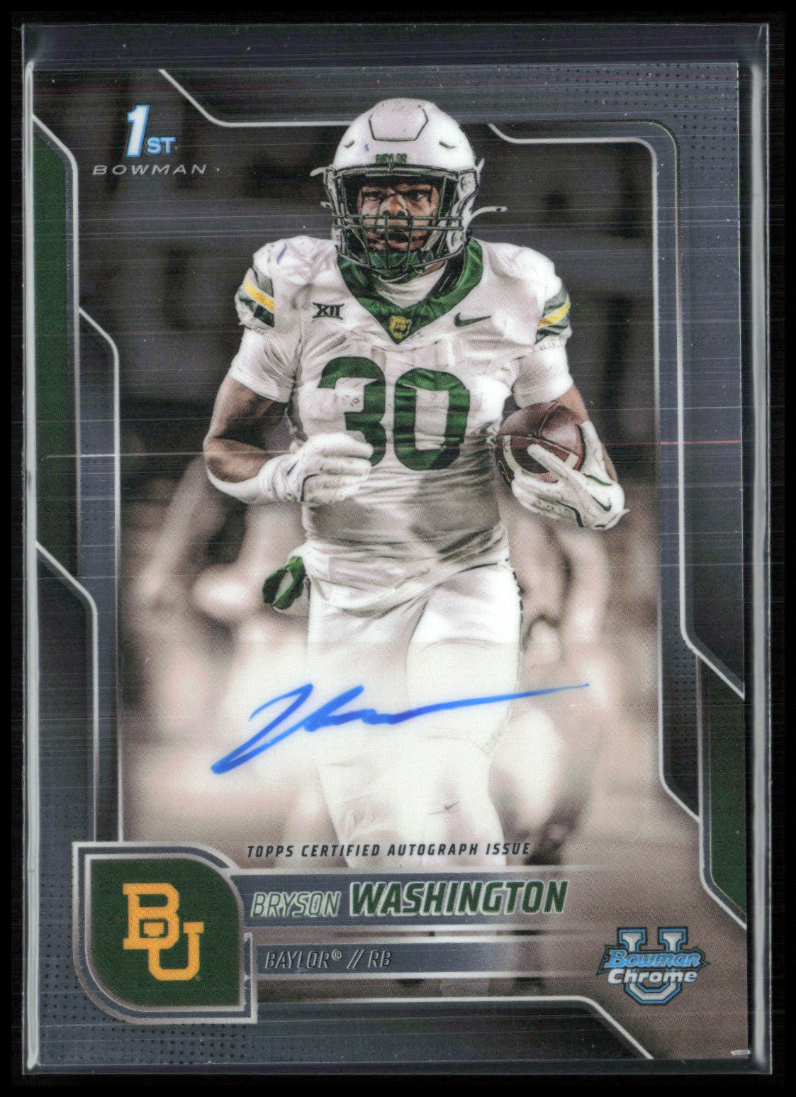 Bryson Washington 1st Bowman Auto