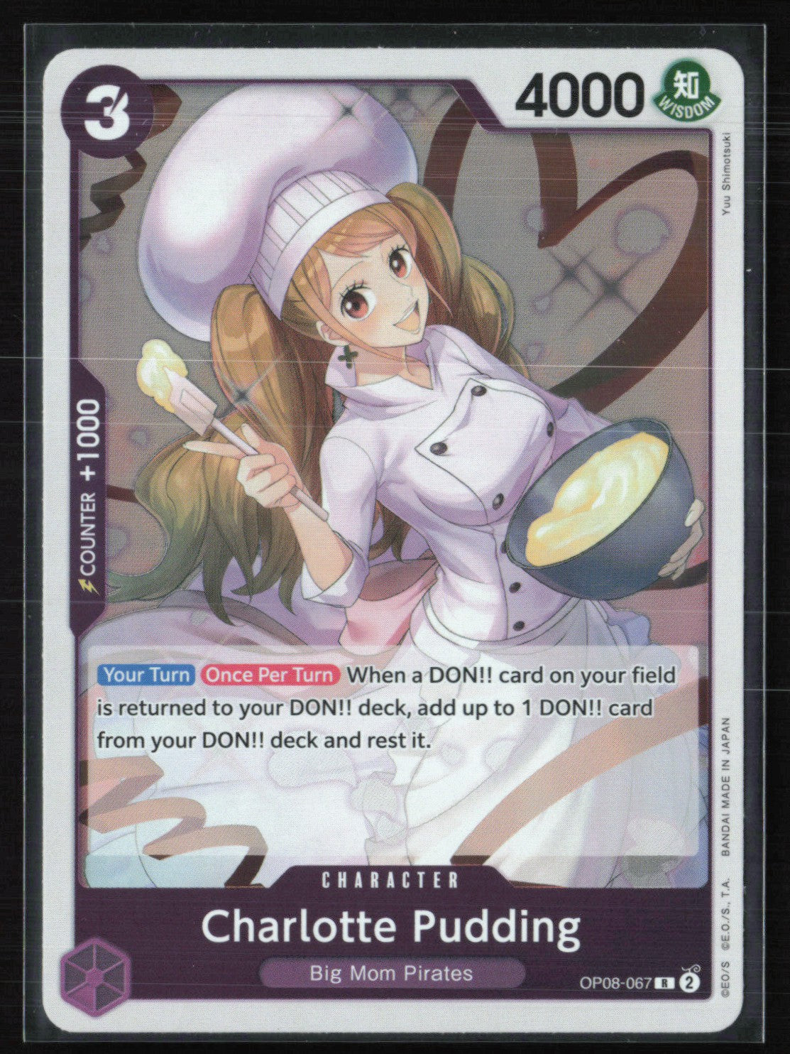 Charlotte Pudding Two Legends Rare (One Piece)