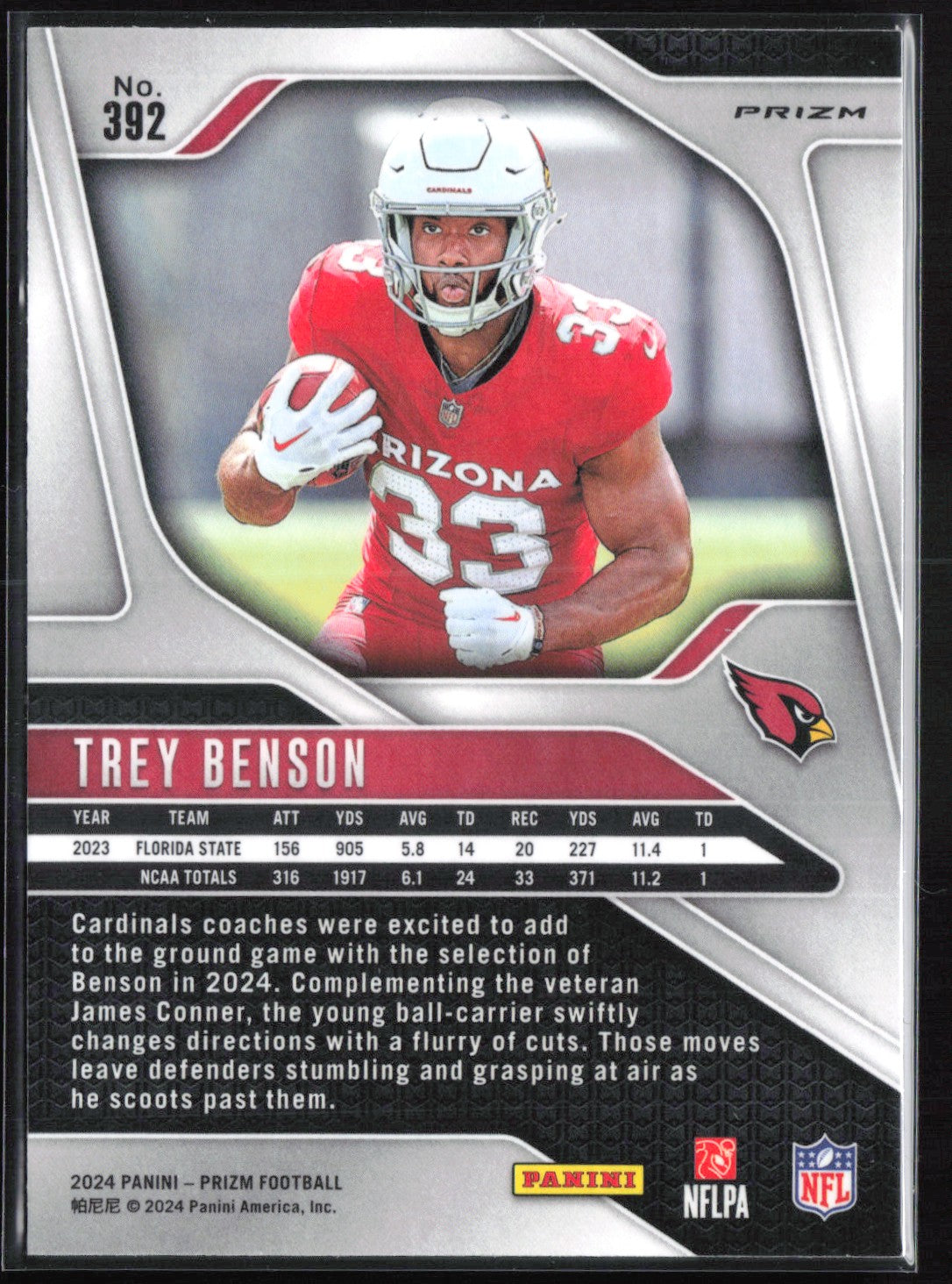 Trey Benson RC Orange Lazer