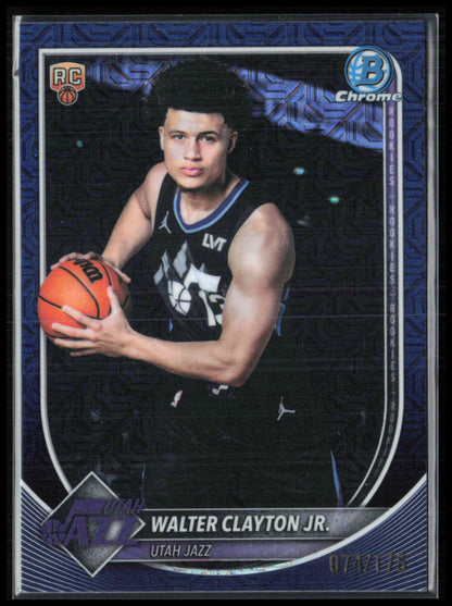 Walter Clayton Jr. RC Purple Mojo /175