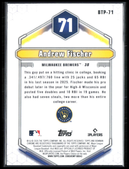 Andrew Fischer Top 100