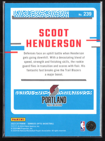 Scoot Henderson RC