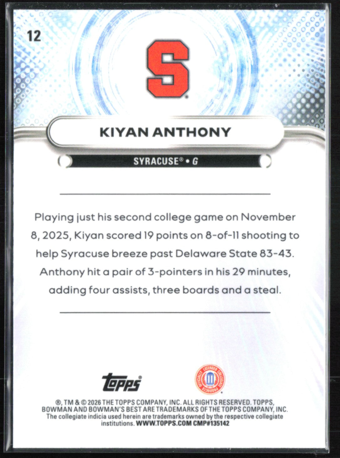 Kiyan Anthony