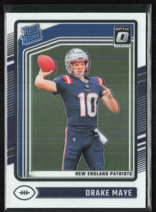 Drake Maye RC Optic Rated Rookie