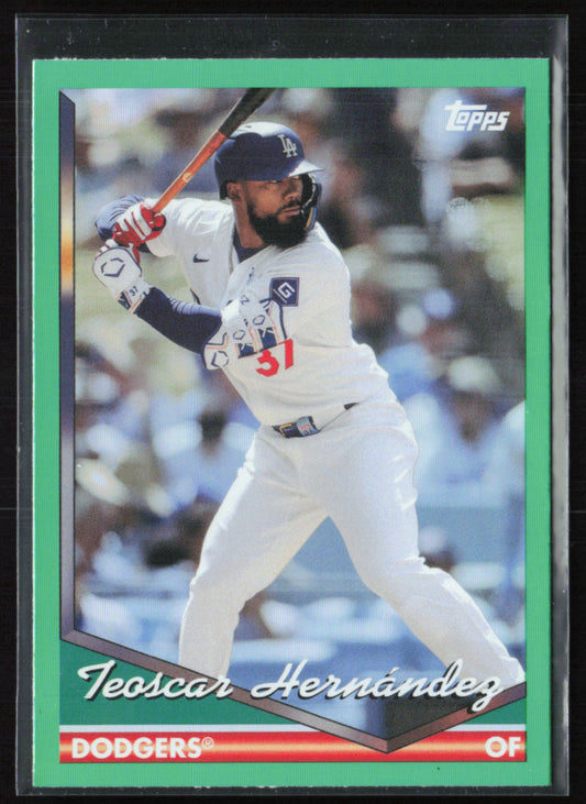 Teoscar Hernandez Green /99 Foilboard