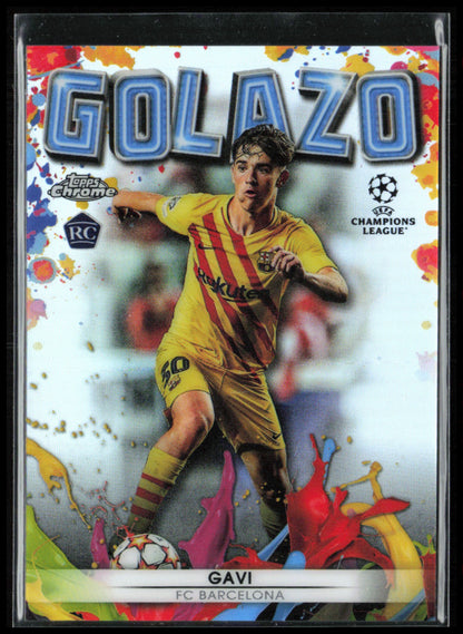 Gavi RC Golazo 2022 Topps Chrome Champions League