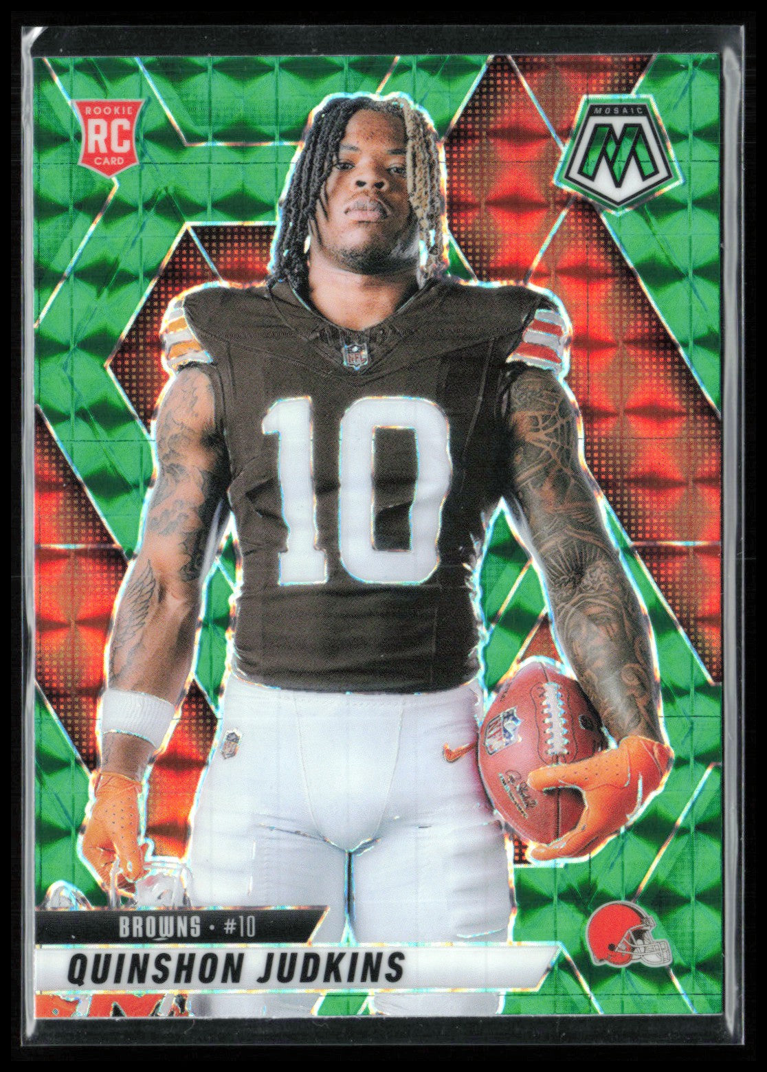 Quinshon Judkins RC Green Mosaic