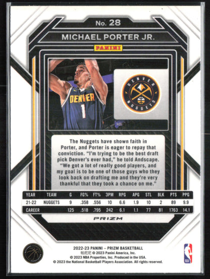 Michael Porter Jr. Blue Wave