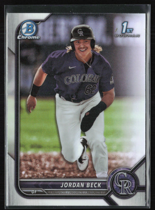 Jordan Beck 1st Bowman Refractor