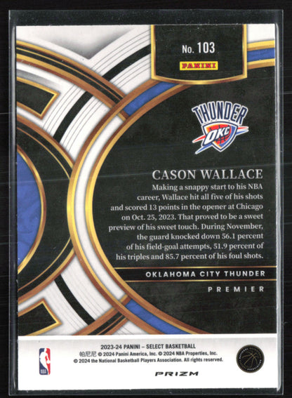 Cason Wallace RC Cracked Ice