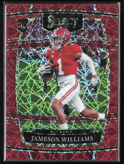 Jameson Williams RC Red Lazer